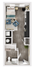 Modern floor plan featuring a cozy studio apartment with a stylish living area, compact kitchen, and elegant bathroom.