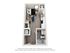 Modern open-concept studio apartment with a cozy sleeping area, sleek kitchen, and compact bathroom. Includes in-unit washer/dryer and mechanical room for convenience.