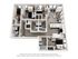 Exceptional 3D floor plan showcasing a chic 3-bedroom apartment, featuring a modern open-concept living room, gourmet kitchen with island seating, and two stylish bathrooms.
