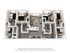 Chic 3D floor plan showcasing three spacious bedrooms, a modern open-concept living and dining area, and a sleek kitchen design.