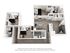 Modern 3D floor plan showcasing a stylish apartment with three cozy bedrooms, an open living area, sleek kitchen, and two elegant bathrooms.