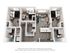 Modern 3D floor plan of a chic apartment featuring three cozy bedrooms, two bathrooms, and an open-concept living space with a stylish kitchen and dining area.