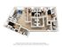 Modern 3D floor plan showcasing 4 bedrooms, 4 bathrooms, a spacious open living area, and a sleek kitchen with hardwood floors.
