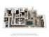 Spacious 3D floor plan featuring three stylish bedrooms, modern kitchen with bar seating, cozy living room, and a game area with pool table.