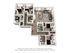 Modern 3D floor plan showcasing 4 airy bedrooms, cozy living room, sleek kitchen with island, and stylish bathrooms.