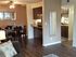 Open concept apartment living area.