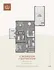Modern 2 bedroom, 1 bathroom floor plan with an open-concept living area, stylish kitchen, and porch, totaling 934 sq ft. Includes convenient 1 car garage.