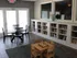 Clubhouse area: peaceful seating, children activities, books, Large windows and doors.
