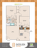 three bedroom two bathroom floorplan