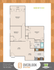 three bedroom one bath floorplan