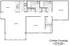 Detailed floor plan of Corder Crossing with 2 bedrooms and 2 bathrooms, featuring a spacious layout.
