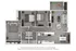 Modern 2D floor plan featuring two bedrooms, a sleek open-concept kitchen and dining area, spacious living room with balcony, and two bathrooms, perfect for contemporary living.