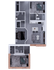 Modern floor plan showcasing 3 spacious bedrooms, stylish open living area, and a sleek kitchen with elegant design touches.