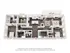Contemporary 3D floor plan featuring two bedrooms, two bathrooms, an open-plan living and dining area, spacious kitchen, and private balcony.