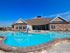 Swimming pool and infinity hot tub