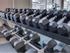 Fitness center free weights