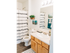 Master bathroom with sink vanity, toilet, and tub/shower combo