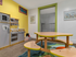 close up of the interior of the top floor of the playroom