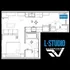 Efficient L-Studio floor plan showcasing a cozy living area, modern kitchen, and well-planned bathroom layout.