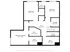 Elegant floor plan featuring a spacious primary bedroom with en-suite bath, two additional bedrooms, versatile hall, convenient laundry room, and multiple walk-in closets.