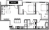 2C - 2 BED - 1050SF