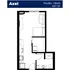 Boulevard III - Studio Floorplan