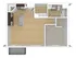 1 Bedroom Large Floor Plan