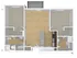 2 Bedroom Floor Plan