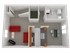 3 Bed, 1.5 Bath: Main Floor