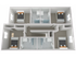 4 Bed, 4.5 Bath: 2nd Floor