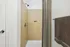 Standing shower area.