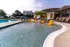 In-pool lounge chairs