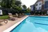 Swimming pool with lounge chairs and outdoor couch
