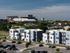 Outdoor view of apartment and grounds | Park West  | Apartments In College Station, Texas