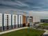 Outside view of apartments and grounds | Park West  | Texas A&M Off-Campus Housing