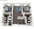 2 Bed Floor Plan  |  Park West  | Apartments In College Station, Texas