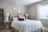 minimalistic bright bedroom