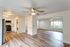 open concept living dining kitchen