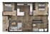 2 Bed 1 Bath Layout B Overhead