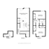2 Bedroom floor plan - all floors