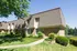 exterior brick townhome. entry to townhome