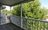 Apartment balcony with view of landscaped community
