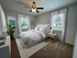 Bedroom w/2 windows(natural light) full carpet, Fits queen bed and dresser