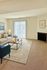 Living room with fireplace