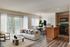 Open Floorplan. Black appliances. Kitchen island. Living and dining space. Balcony with great natural sunlight.