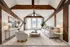 Living Room with Oak Beams