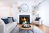 Living Room with Cozy Fireplace