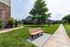 Park Bench on Walking Path