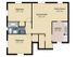 2 Bedroom Floor plan