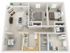 2 bedroom 2 bath 960sq ft